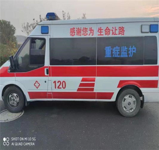 文殊镇救护车出租服务案例3